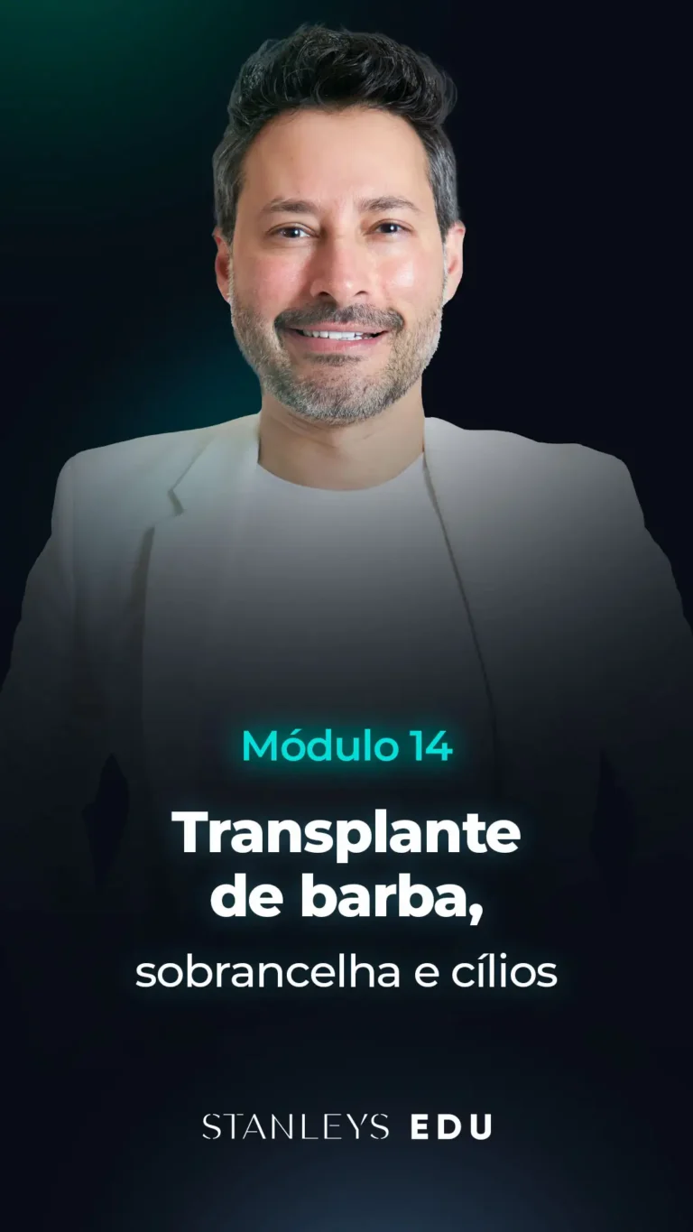 Transplante de barba, sobrancelhas e cílios